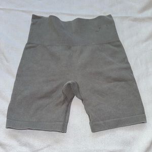 Gray Ribbed joy lab, spandex shorts